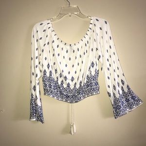 Off the shoulder top